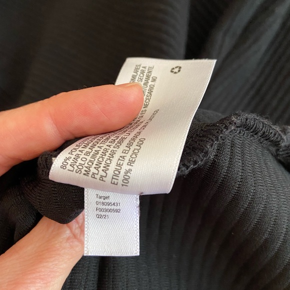 Black Cowl Neck Sweater Dress - Picture 4 of 4